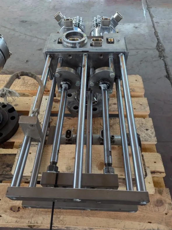 TESTA DOPPIA PER SOFFIATRICE INTERASSE 150