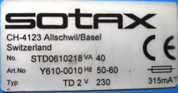 TESTER DENSITA’ POLVERI – SOTAX – MOD. TD 2 (APP-22)