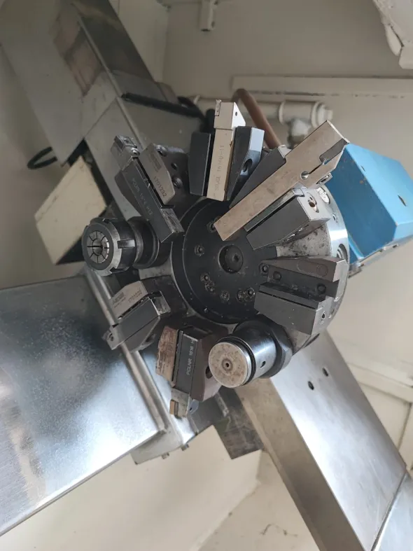 Tornio 2 assi AUDATRONIX 125 con caricatore Iemca Boss