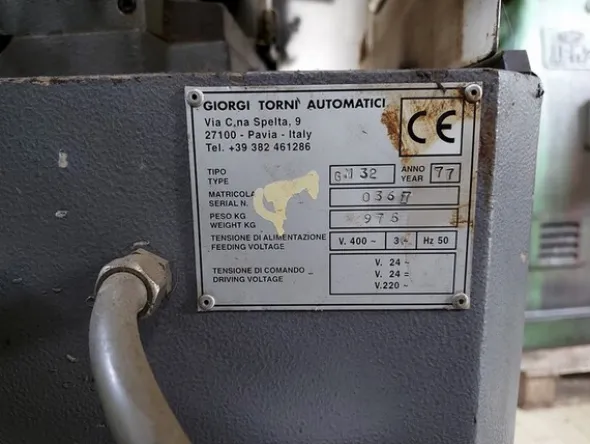 8#7397 Tornio Automatico Giorgi