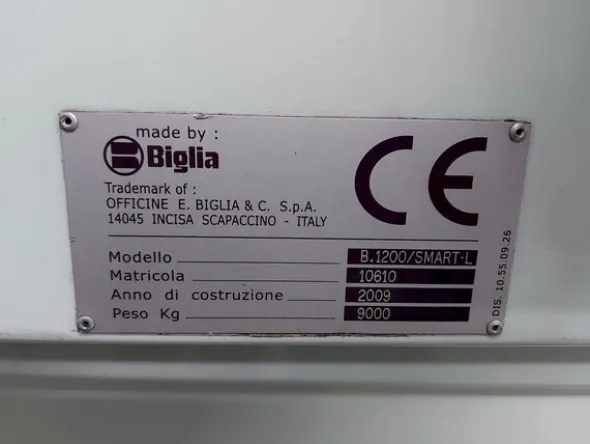 2#8095 Tornio Biglia Smart Turn B 1200/SMART/L