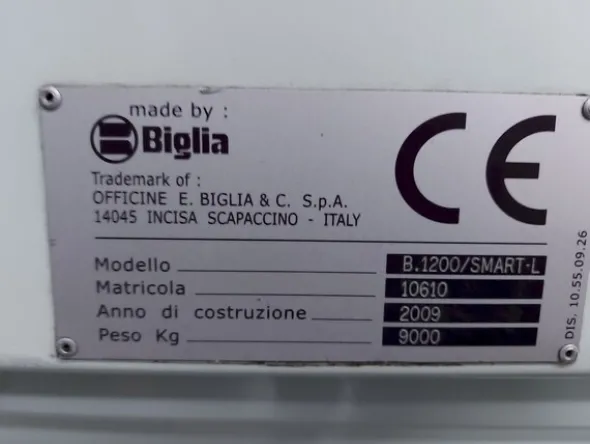 2#8095 Tornio Biglia Smart Turn B 1200/SMART/L