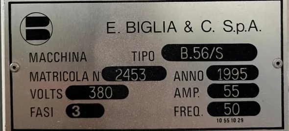 TORNIO CNC 4 ASSI BIGLIA B56 S