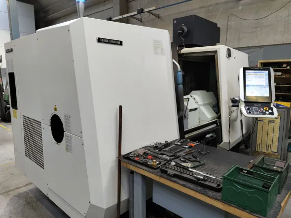 Tornio CNC usato DMG MORI CLX 550 V6