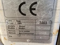 57#9950 Tornio per legno
