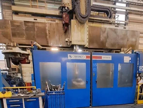 Tornio verticale CNC RAFAMET KCI 320/400N