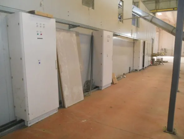 7#4851 Torre di raffreddamento Thermac e cavi elettrici
