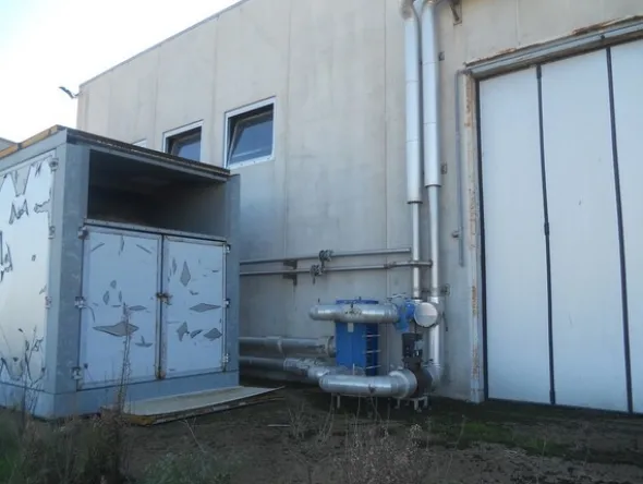 7#4851 Torre di raffreddamento Thermac e cavi elettrici