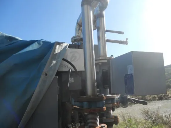 7#4851 Torre di raffreddamento Thermac e cavi elettrici
