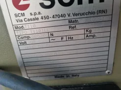 Toupie con albero inclinabile - SCM T110i