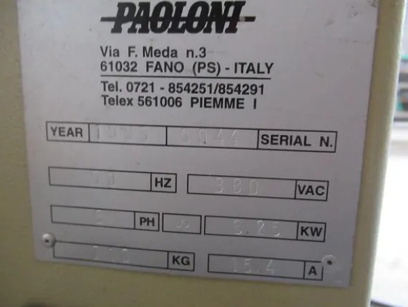 7#3116 Toupie Paoloni ed accessori
