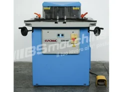 Tranciatrice scantonatrice ad angolo variabile regolazione gioco lame automatica EUROMAC 220/6R
