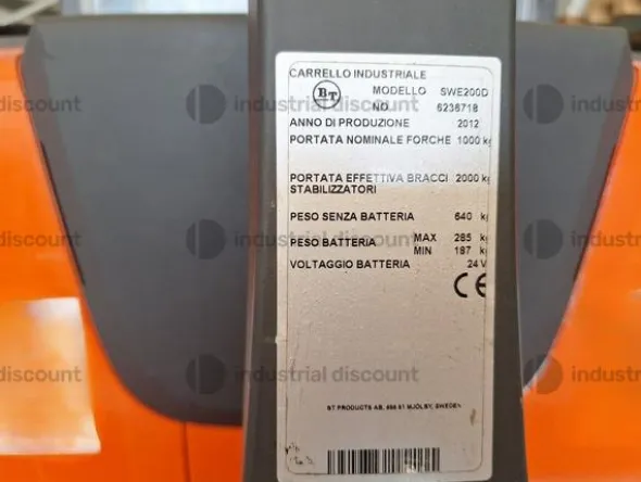 3#9370 Transpallet elettrico e manuale
