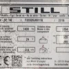 9#8225 Transpallet elettrico Still EXVSF14