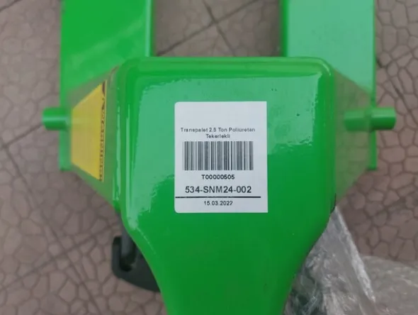 10#8398 Transpallet manuale