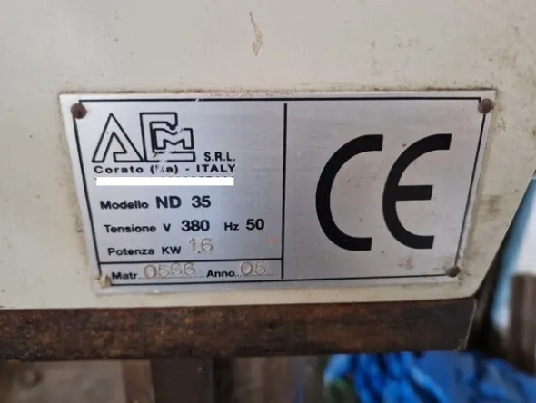 19#7057 Trapano a colonna ACM New Drill e sega a nastro Basic