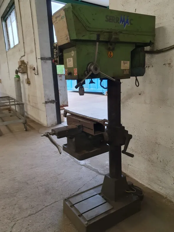 TRAPANO A COLONNA SERRMAC MOD. TCO 28 PGM