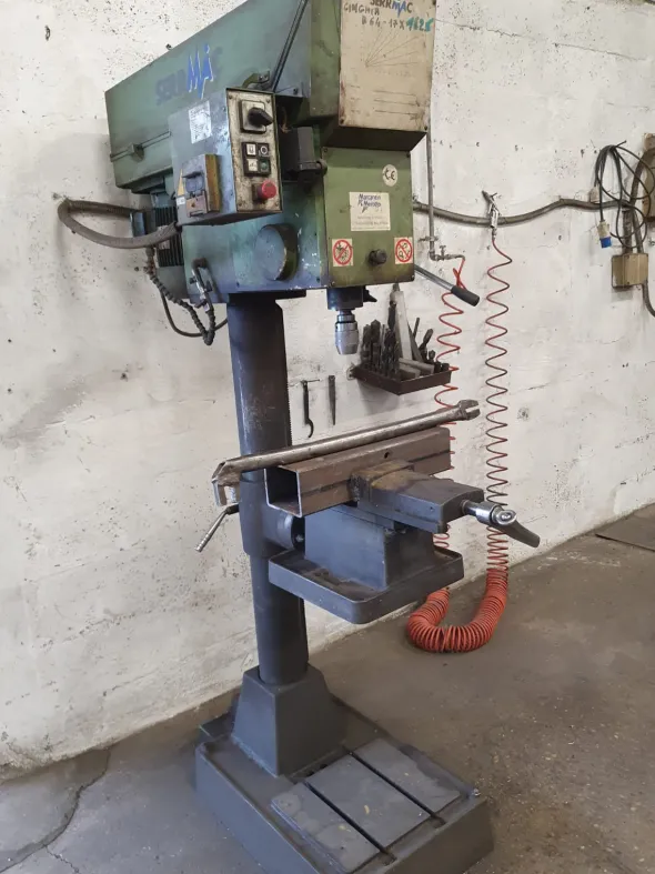 TRAPANO A COLONNA SERRMAC MOD. TCO 28 PGM
