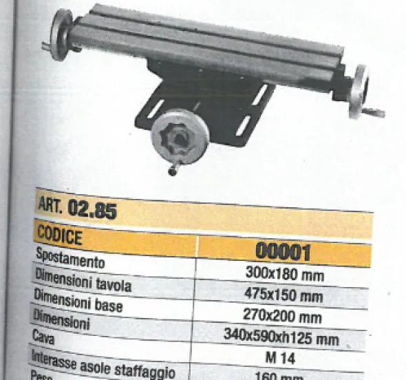 Trapano a colonna + tavolo