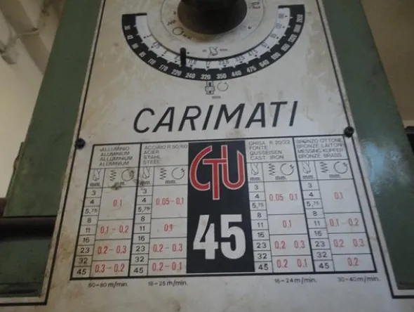 16#3774 Trapano radiale Carimati