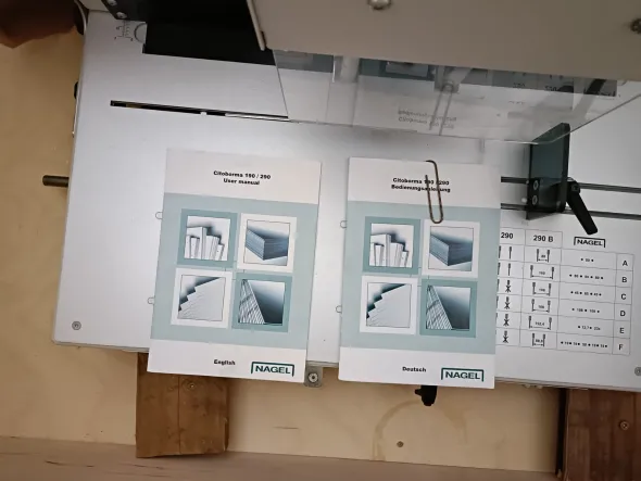 Trapano 2 teste Nagel Citobroma 290
