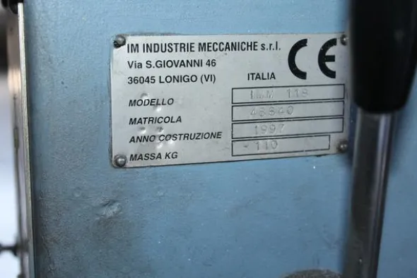 10#4318 Trapano verticale Industrie Meccaniche