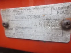 93#7078 Trattore agricolo Fiat