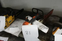 15#5817 Trattore Gilson Brothers e decespugliatore Axel