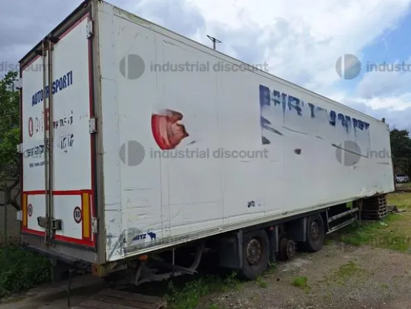 2#9879 Trattore stradale Scania e Semirimorchio isotermico Schmitz