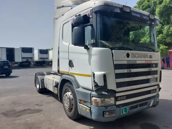 1#8348 Trattore stradale Volvo e Semirimorchio Bartoletti