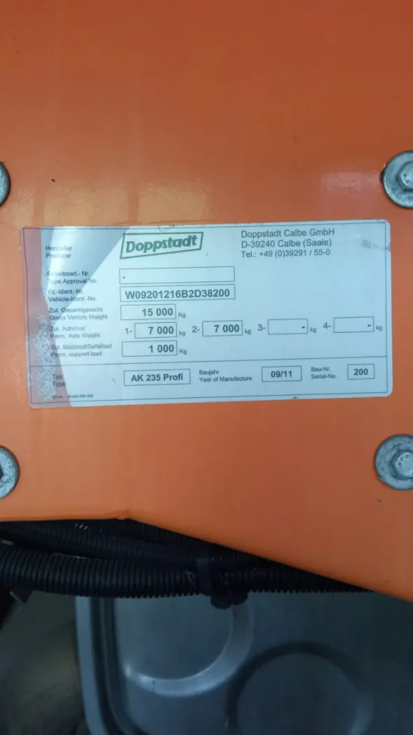 Trituratore Doppstadt Ak 235