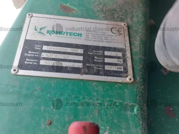3#10186 Trituratore monoalbero Komptech