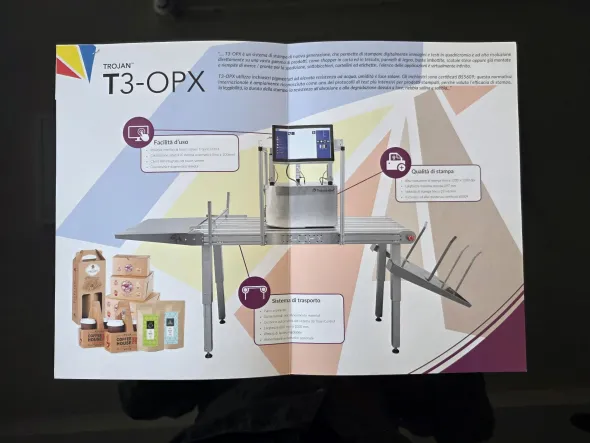 2020 Trojan label T3-OPX | stampante digitale