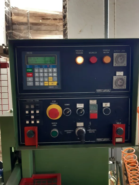 Troncatrice CURSAL TRV500 CE a fermo mobile L=5mt