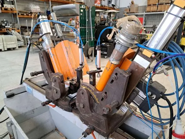 Troncatrice doppia COMEC mod. TD1200 - a norme CE