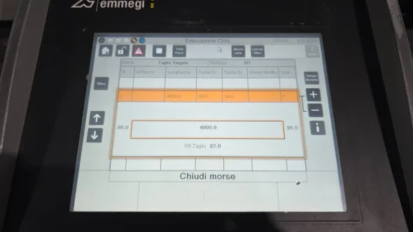 Troncatrice doppia Emmegi Precision T2E HS TU/5