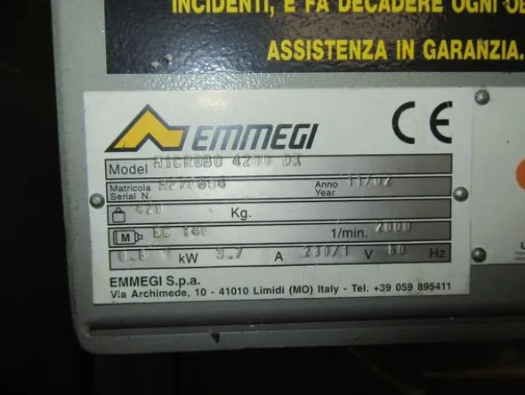 11#4504 Troncatrice Emmegi SCA450