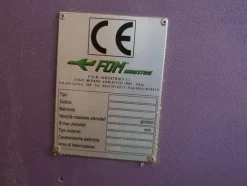 2#4375 Troncatrice Fom Industrie doppia testa