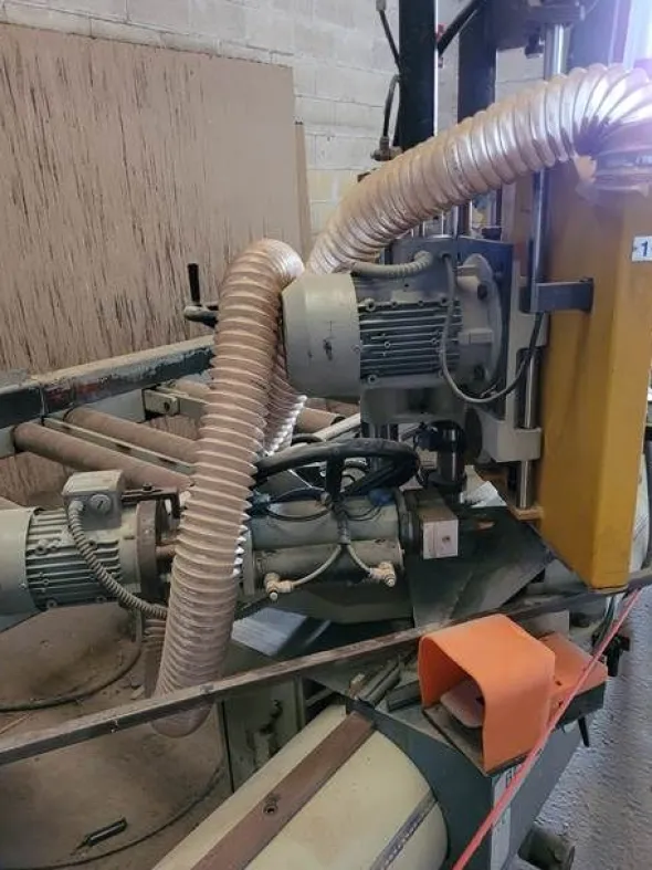 Troncatrice foratrice doppia BERLE mod. TB2000