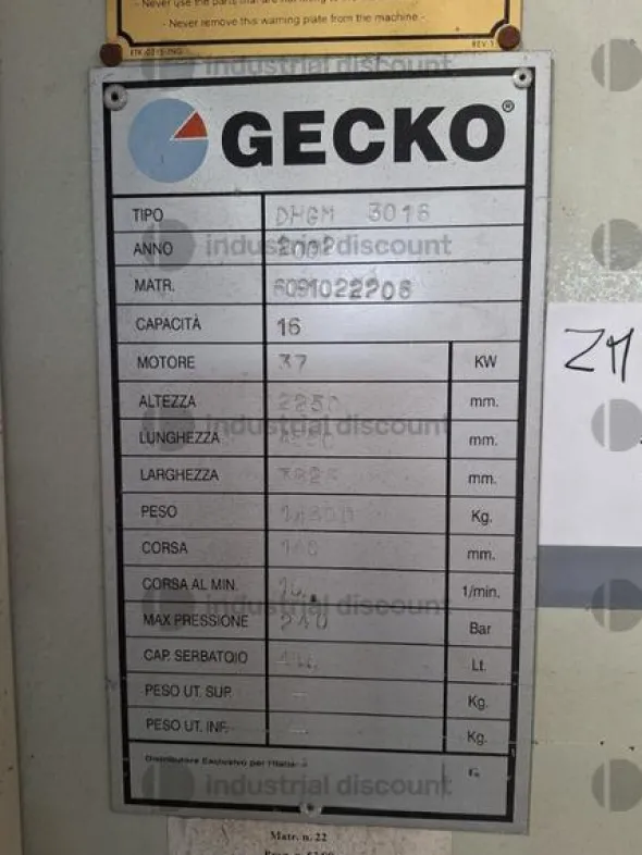 2#9884 Troncatrice Gecko
