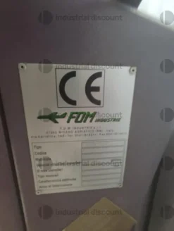 1#9108 Troncatrice marca FOM