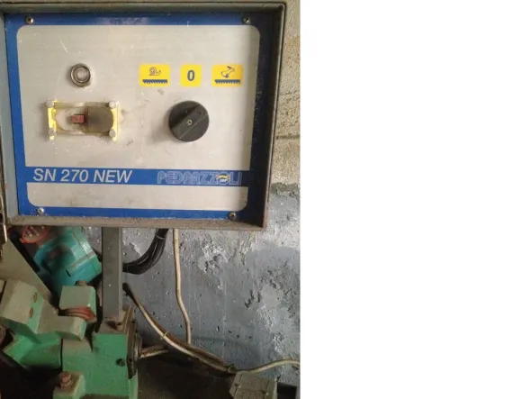 Troncatrice Pedrazzoli mod. SN 270 New