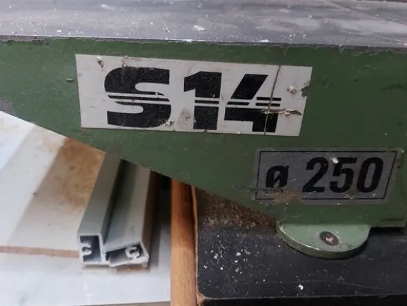 3#7776 Troncatrice STB e levigatrice Arpol