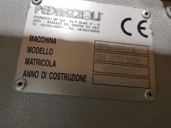 23#5372 Troncatrici Pedrazzoli e Comall