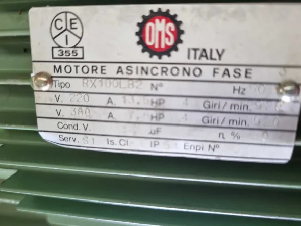 Tronc. doppia pneumo-idraulica - OMS SALVARANI TRO S350