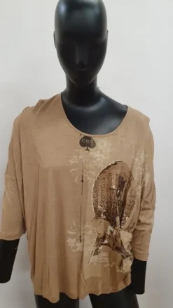 7#5622 T-shirts donna CNC