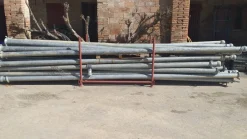 Tubi zincati per irrigazione 120 da 6 mt attacco 80