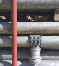 Tubi zincati per irrigazione 120 da 6 mt attacco 80