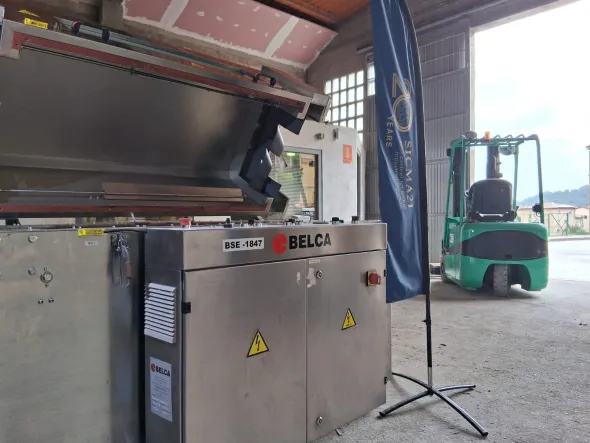 Tunnel di termoretrazione BELCA CTVDCA 45/25 PLUS