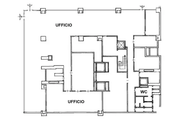#25684 Ufficio duplex e garage in centro storico
